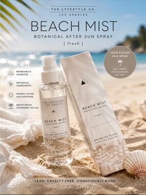 - Beach Mist after sun spray